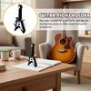 Stand for a guitar-shaped mediator