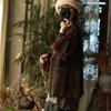 Johnature Женские Винтажные Пальто Старые Черные Пэчворк Накладные Карманы На Пуговицах V-Образный Вырез Без Рукавов Китайский Стиль Пальто