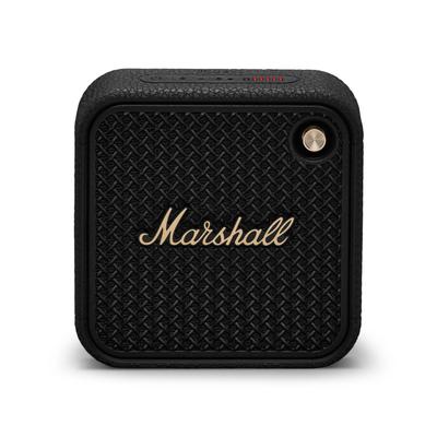Портативный водонепроницаемый динамик Marshall Willen II Black & Brass, 17 часов непрерывной работы /Спецификация водонепроницаемости IP67 /Сверхкомпактный /Быстрая зарядка