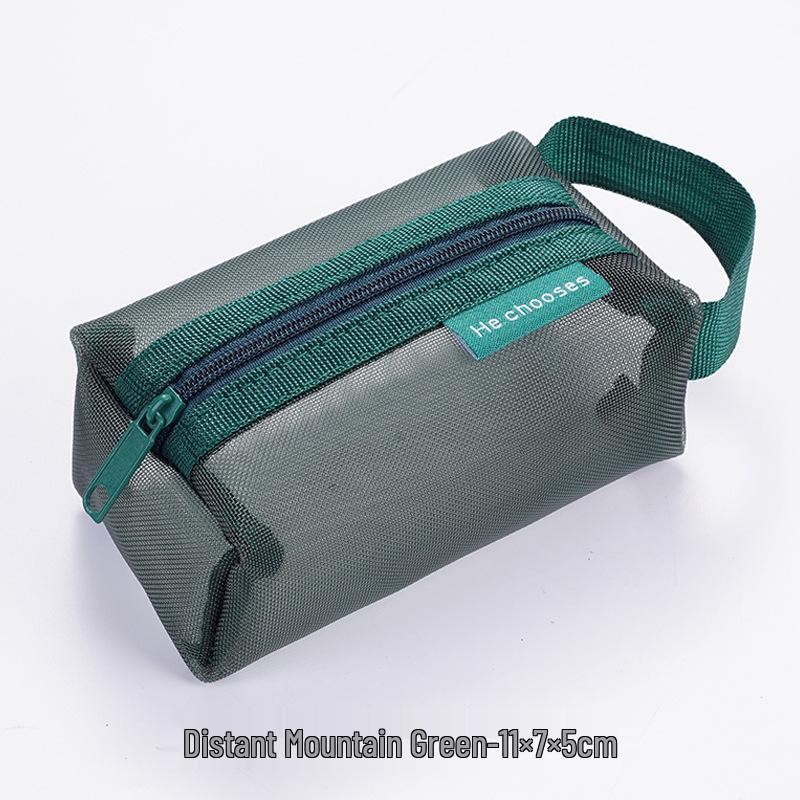 Трехмерный сетчатый нейлоновый кошелек для монет и ключей с держателем для карт