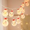 DIY Decor LED Christmas String Lights 1.5 Meters Christmas Ball Decor Lamp  Bar Home Decor