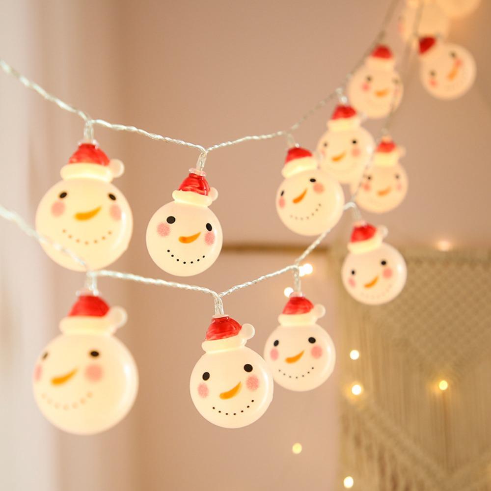 DIY Decor LED Christmas String Lights 1.5 Meters Christmas Ball Decor Lamp  Bar Home Decor