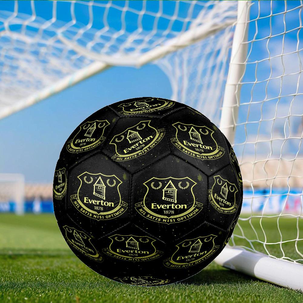 Green Football Club Emblem Printed Size 5 Soccer Balls, Anti-Slip, Protective Football, Outdoor Sport, a Unique Gift Suitable for him/her, Birthday