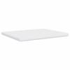 VidaXL White Foam Mattress 180x200 Cm 7 Zones Hardness 20 ILD 356358