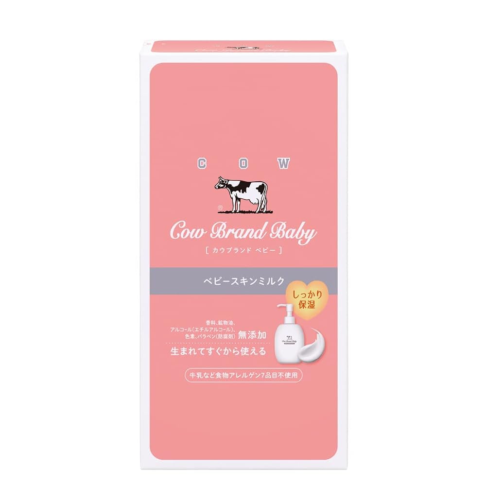 Молочко для кожи младенцев Cow Brand 300 г 90% пищевых ингредиентов Низкий уровень дискомфорта Не жжет