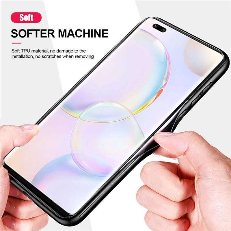 Luxury Holder Leather Car Case For Huawei P50 Pro Honor 50 60 70 Ro Shockproof Soft Tpu Cover