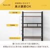 Tansu Gen Kitchen Rack, 60cm Wide, Fits Large Microwave Ovens, Height Adjustable, Sliding Shelf, Hook-Type, Heavy-Duty Capacity, Slim, Heavy-Duty Desi