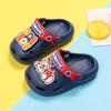 Детские летние тапочки с дырочками из мультфильмов для дома и улицы, нескользящие, классные тапочки для дома, распределение