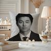 Актер Кон Ю Наволочка с принтом узора Наволочка для подушки для гостиной, дивана и декора спальни