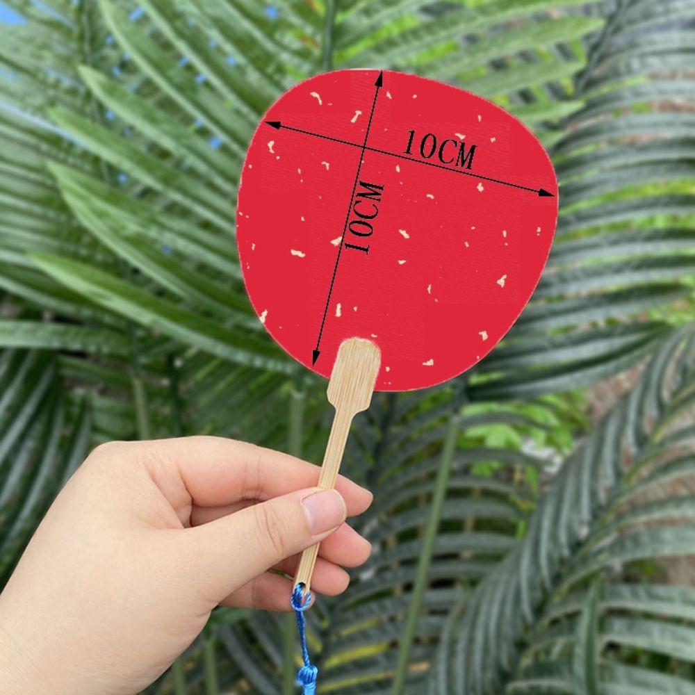 Мини-групповой веер Xuan бумажный веер двухсторонний пустой маленький веер расписанный вручную креативный веер DIY лакированный веер ручной веер рукоделие