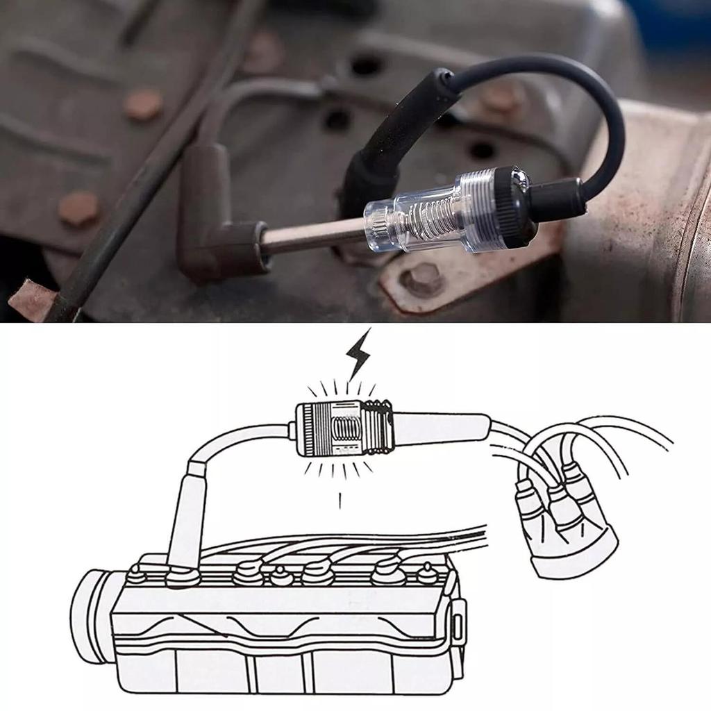 Automobile Spark Plug Ignition Tester, Ignition System Tester, Spark Gauge Tester