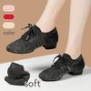 Dance Sport Shoe Dance Women Teaching Knitted Ballet Shoes Mesh Ladies Dancing Shoes Ballroom Standard Shoes Standard Shoes