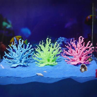 Coralline Искусственные украшения для аквариума Искусственные растения из ПВХ Коралловые украшения для аквариума Ландшафтный аквариум