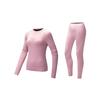 Training Series Solid Color Comfortable Sports Leisure Suit Women Suit Lotus-Gray Pink 962517205-2
