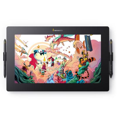 XENCELABS Essential Black LCD Планшет с пером 4K OLED 2 8192 Уровня Настройки Цвета Совместим с и Linux LPH1612U-A-ES Планшет, 16-дюймовый, Экран, Перья, Уровни,