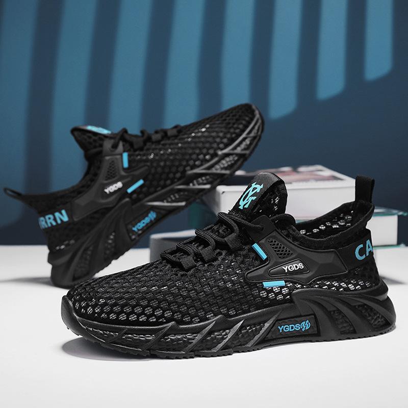 Summer Outdoor Sports Shoes Men's Shoes Large Mesh Breathable Mesh Shoes Wading Shoes Beach Creek Shoes Men's Casual Shoes
