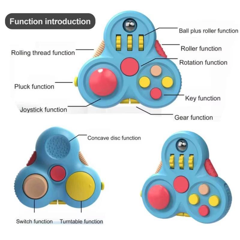 Stress Reducing Controller Gyroscope Cube Game Controller Fingertip Game Creative Fashionable Stress Relieving Tools