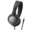 Проводные наушники Audio-Technica для музыки и фильмов ATH-250AV, Черные, Легкие, Подключение 3,5 мм