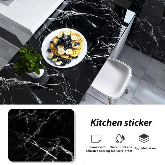 Кухонная наклейка на стену Маслостойкая Клейкая Наклейка на шкаф Водонепроницаемая Устойчивая к пятнам Фрукты