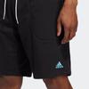adidas Don Dream Шорты на шнурке с однотонным логотипом, мужские брюки, черные HG4420