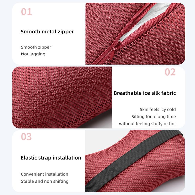 High Quality Car Seat Headrest Breathable Auto Logo Neck Pillow For Lexus GS IS LS500h ES260 ES300h RX350h NX260 UX260 LM LC RZ4HK1