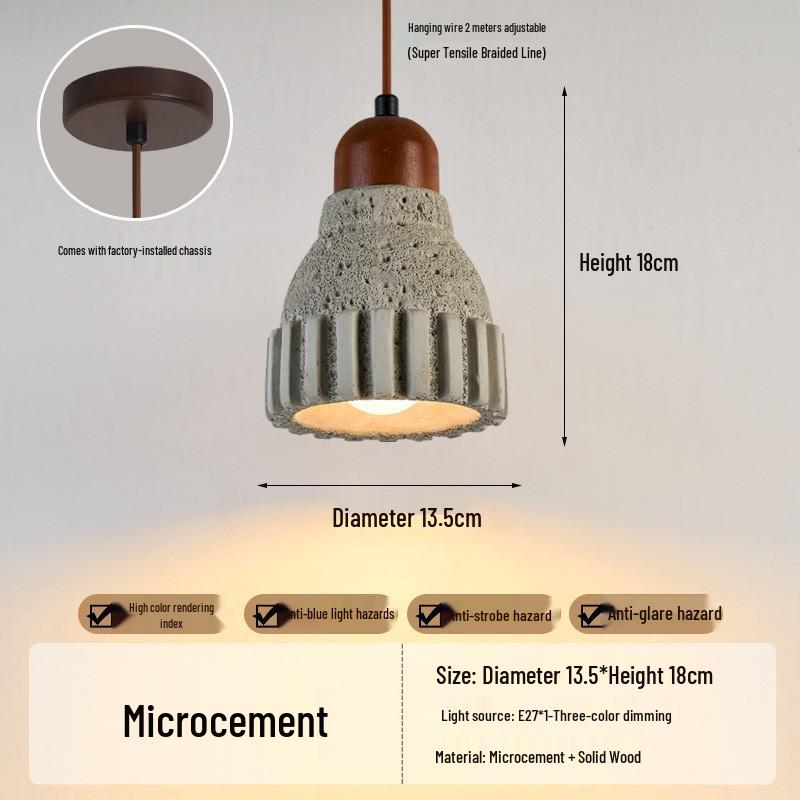 Японский подвесной светильник в стиле Ваби-Саби из желтого травертина, ретро-стиль середины века для спальни, гостевого дома или ресторана.