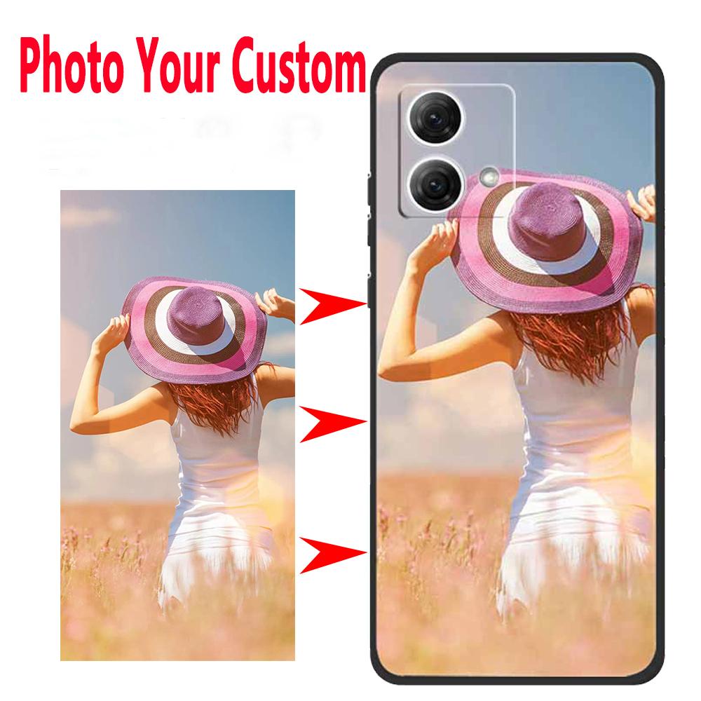 Customized DIY Soft Silicone Cases For Moto G84 G54 5G G53 G23 G13 G73 G62 G32 Back Covers Moto Edge 40 Neo 30Neo Funda Coque