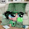 Милое одеяло с героями мультфильмов для девочек P-Powerpuff, мягкое одеяло для дома, спальни, кровати, дивана, пикника, путешествия, офиса, отдыха, одеяло, детское одеяло