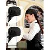 1pc, Adults Chef Hat, Chef Cap For Men Women, Adjustable Cooking Hat With Elastic Band Reusable Chefs Hat, For Kitchen Coffee Restaurant Food Service