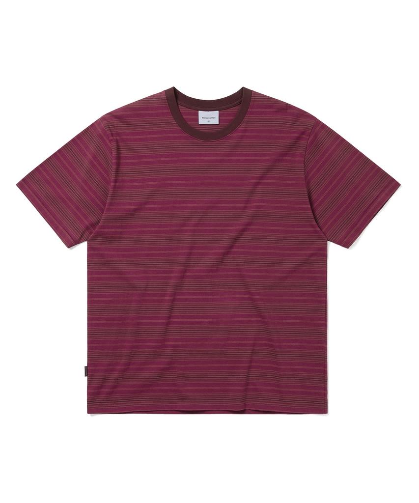 THISISNEVERTHAT Striped Tee Purple Red