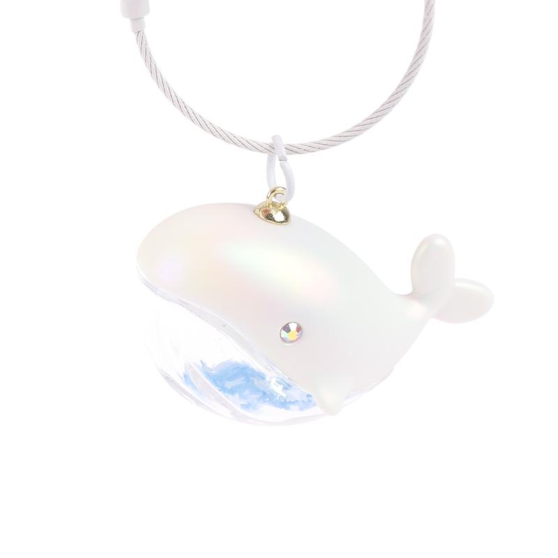 Забавный брелок в виде дельфина с жидкостью для ключей от машины Kawaii Китовый дом, кулон, брелок для ключей, сумки для девочек, брелки, ювелирные изделия, подарки