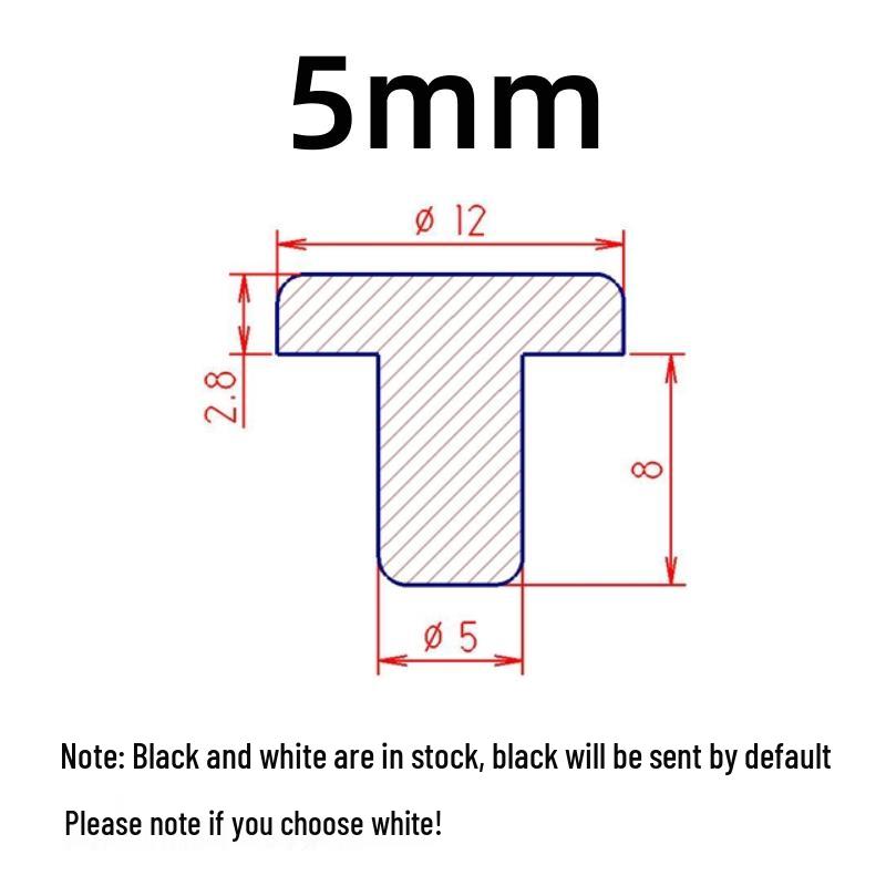 T-Shaped High Temp Silicone Stopper for Sandblasting, Electroplating, Baking, Anodizing, and More