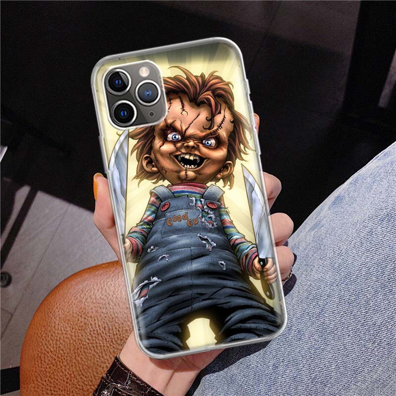 Cult of Chucky Child's Play Phone Case For iPhone 11 12 13 Mini 14 15 Plus 17 Air 16 Pro Max 16E 7 8 SE 2020 Customized Print Co