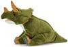 Мягкая игрушка Colorata Triceratops (Показания счетчика сидячего ряда 2 раза Длина 26 x Ширина 17 x Высота 14) Игрушка-динозавр Подарок Девочки Мальчики