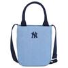 Сумка New York Yankees из полиэстера, Сумка на плечо, Сумка через плечо, Унисекс, Индиго, Повседневная