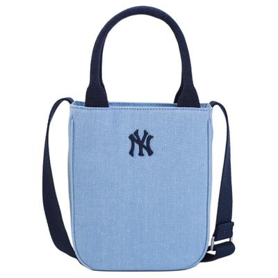 Сумка New York Yankees из полиэстера, Сумка на плечо, Сумка через плечо, Унисекс, Индиго, Повседневная