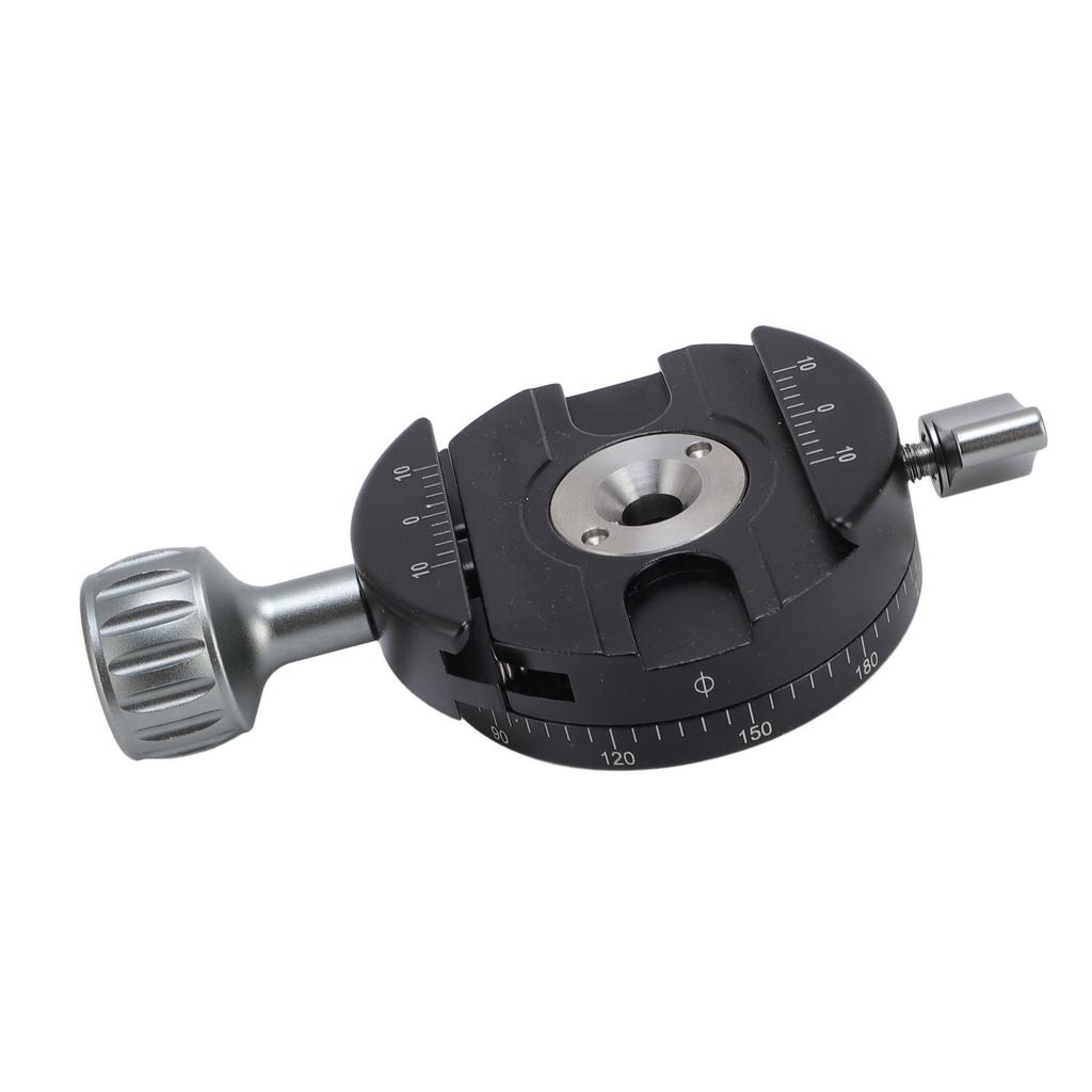 360 Degree Camera Quick Release Base Clamp Quick Setup UNC 38in Screw Hole 360 Degree Panorama