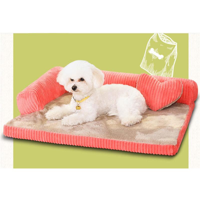 Кровать для собак для больших собак, домик для домашних животных, коврик для дивана, съемный уютный теплый коврик-гнездо, кровать для питомника, мягкая подушка для домашних животных, кошек, щенков для хаски, лабрадора