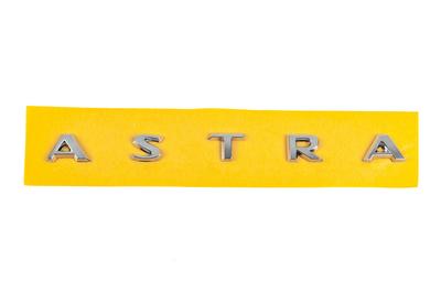 Надпись Astra 177227AJ (225мм на 16мм) для Opel Astra J 2009-2015 гг