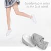 1 Pair Invisible Height Increase Socks Shock Absorbing Anti-Slip Heel Protection Insoles Sock Pads Unisex Supply