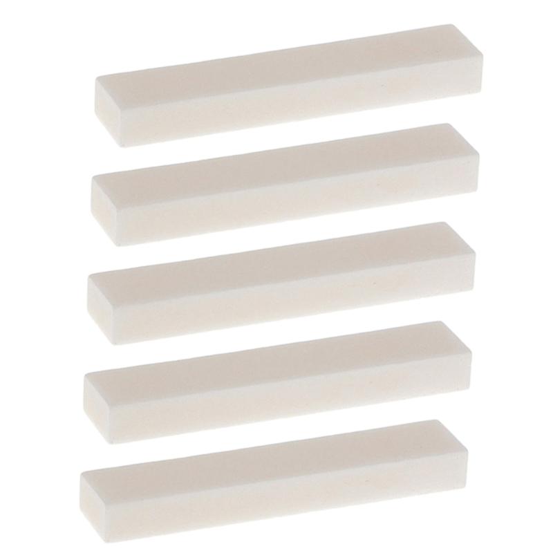 Сделай сам Непропиленный порожек для акустической гитары Необработанная кость Порожки для гитары Заготовка Замена Детали для струнных инструментов Прочный