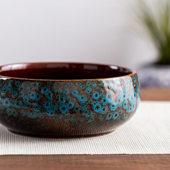 Керамический горшок для лотоса, крупнокалиберная непористая круглая ваза, цветная глазурь для нарциссов, цветочный горшок для водных растений, чаша для лотоса, гидропоника