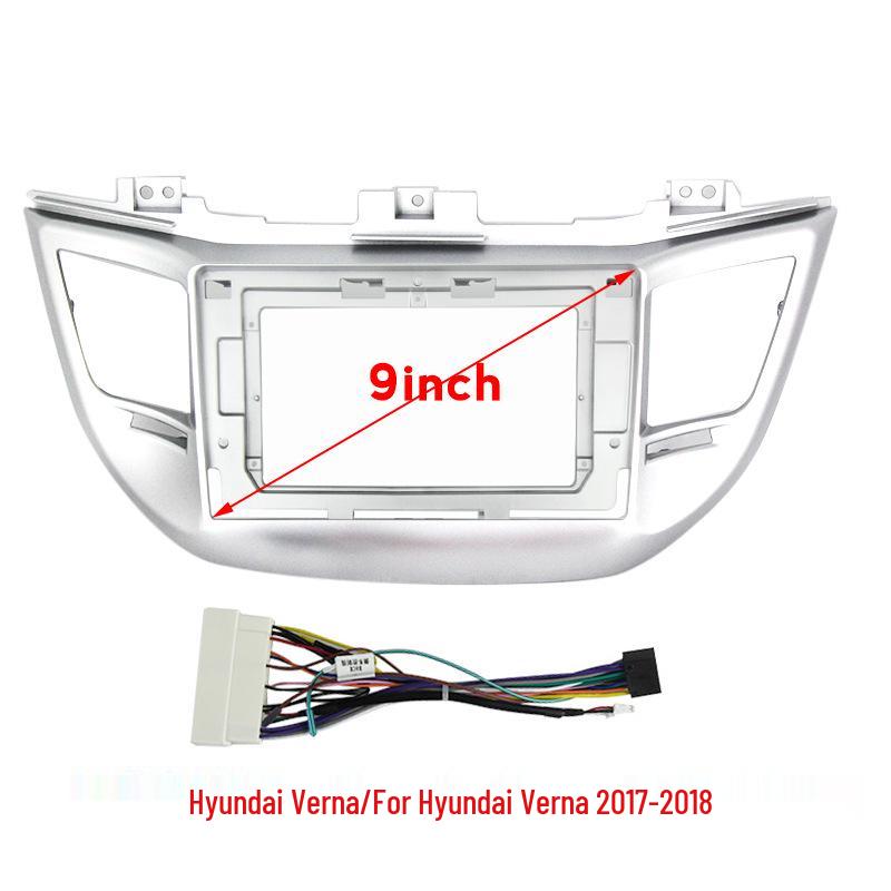 Навигационная система с большим экраном Android для Hyundai Tucson 2015-2018 годов с переменной проводкой рамы