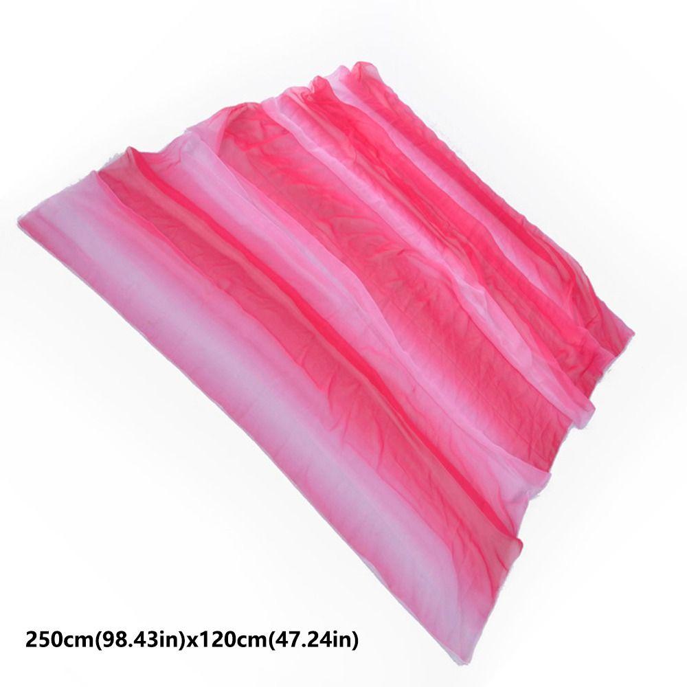Light Texture Latin Belly Dance Shawls Gradient Color Performance Shawl Show Costumes