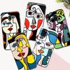 Black Tpu Case For Samsung Galaxy A3 A5 A7 2016 2017 2018 Cover Picasso Abstract Art Painting