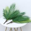 Beautiful Faux Plant Leaves Clear Texture 3 Styles Create Atmosphere