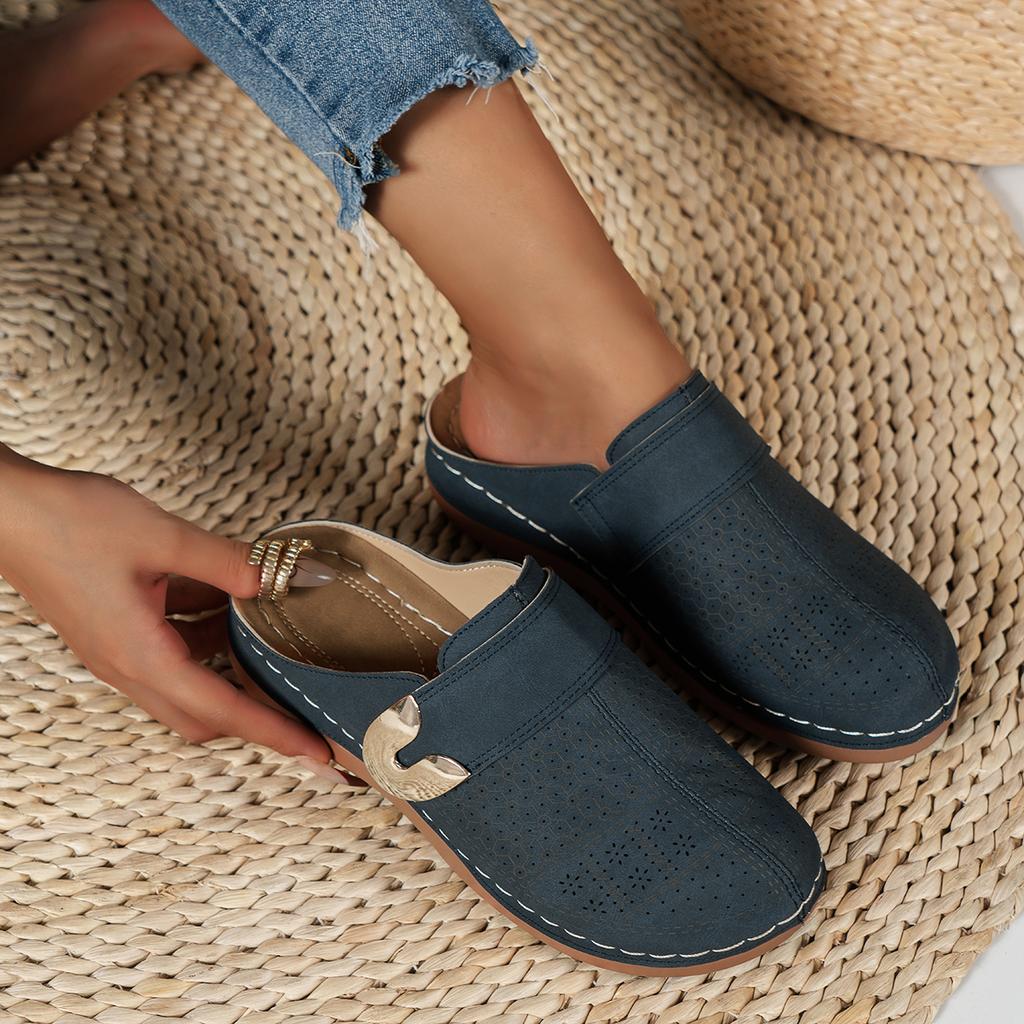 Women Slippers 2024 New Summer Fashion Open Toe Shallow Sandals Flats Shoes Low Heels Slippers Slides Women Zapatos De Mujer