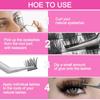 Faux Mink Lash Clusters Dramatic DIY Eyelash Extension Individual Cluster Lashes  at Home
