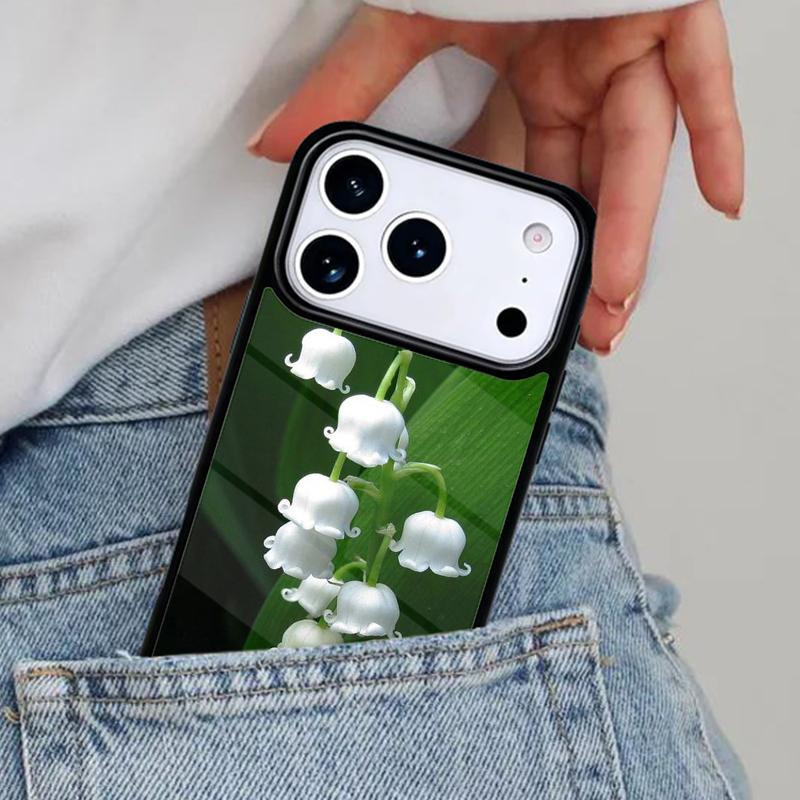 Чехол для телефона 'Ландыш' для iPhone 17 Pro Max 12 13 14 15 16e 17 Pro Max Plus Air Cover