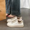 Spring-autumn Platformed Beige Women's Heel Size 45 Womens Shoes Women Shoes Heel Sneakers Sport Super Comfortable